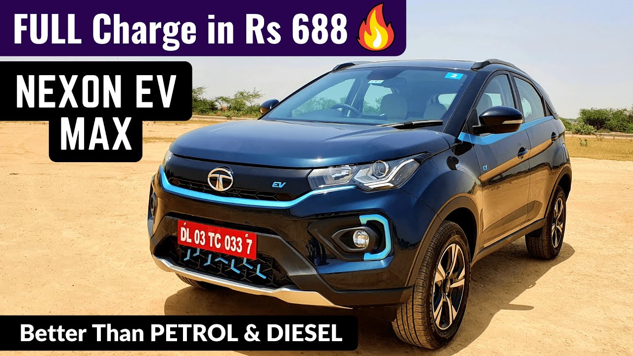 2023 Tata Nexon EV MAX Full Detailed Drive Review | Range Test, Charging, Features | Nexon EV Max