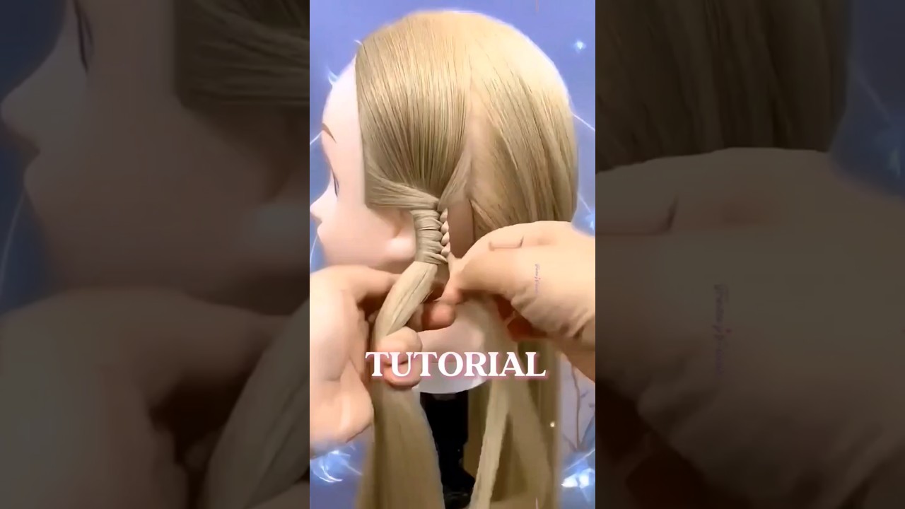 Trenza paso a paso f&aacute;cil #trenzas #viral #beautiful #braids #elegant