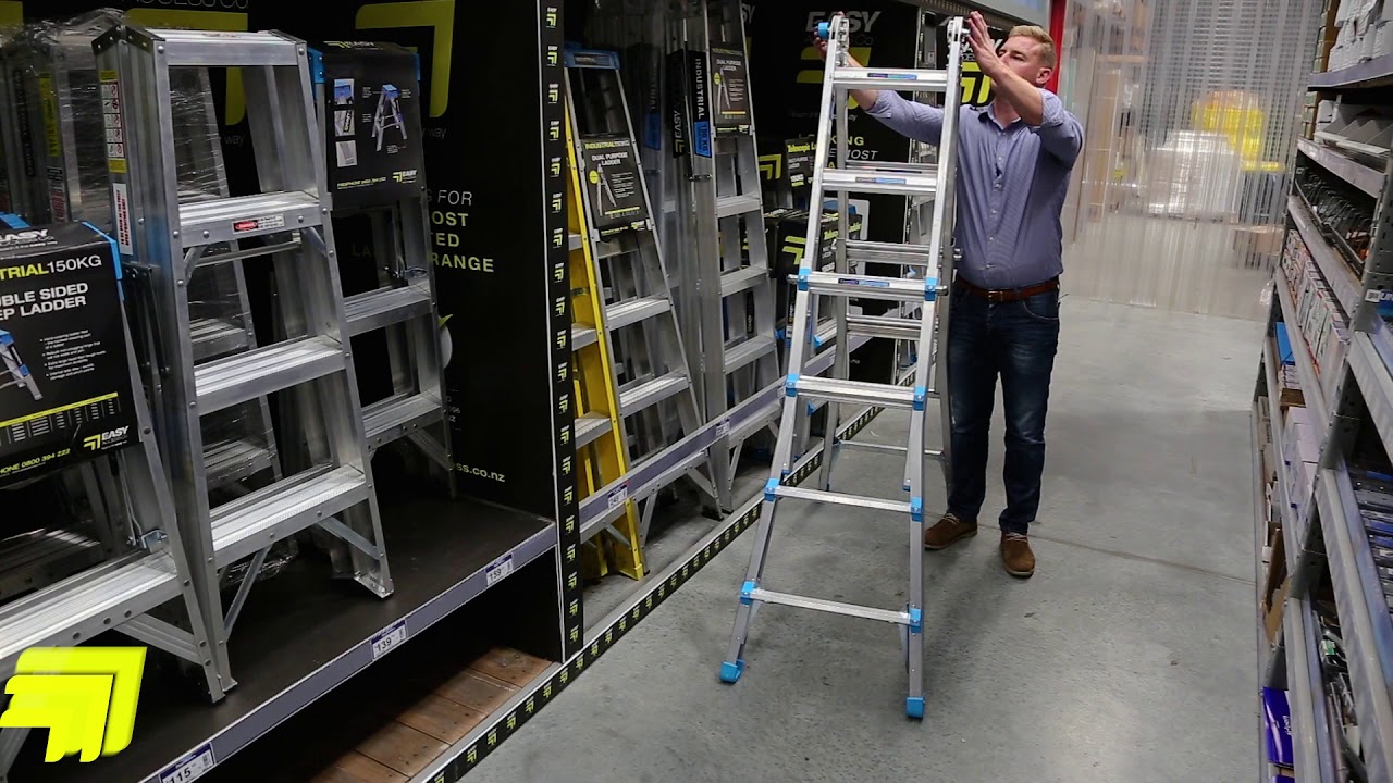 TELESCOPIC MULTI-PURPOSE LADDERS - FEATURES AND BENEFITS