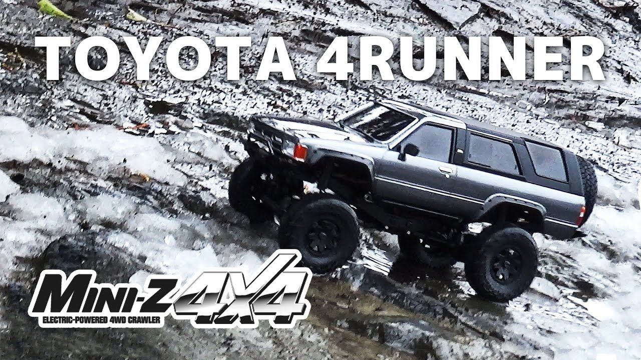 トヨタ ハイラックスサーフ/4ランナー ラジコン雪上トレイル （京商ミニッツ4x4） RCVlog#14