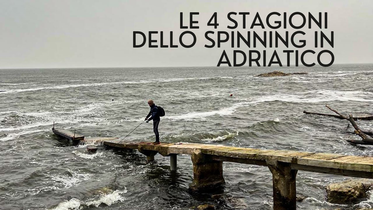 LE 4 STAGIONI DELLO SPINNING IN ADRIATICO - Approcci da riva per ogni periodo dell'anno