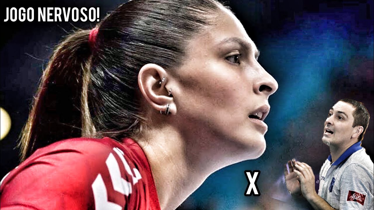 JOGO NERVOSO! Nicola Negro e auxiliar provocam, Bia responde e Andressa resolve no cartão vermelho🚫🔥