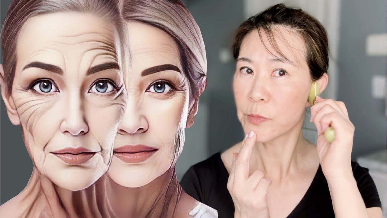 ✨ Jade Roller Face Massage | Lift, Depuff & Look Years Younger