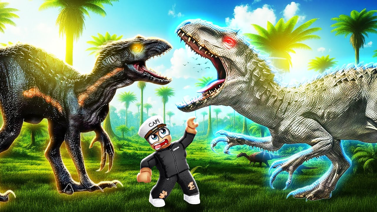 INDORAPTOR vs INDOMINUS REX in PRIMAL PURSUIT