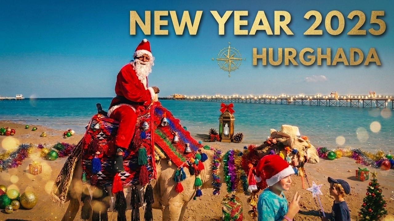 Рождество и Новый год в Хургаде 2025 🎄❄️: Праздничный рай в Египте🌴