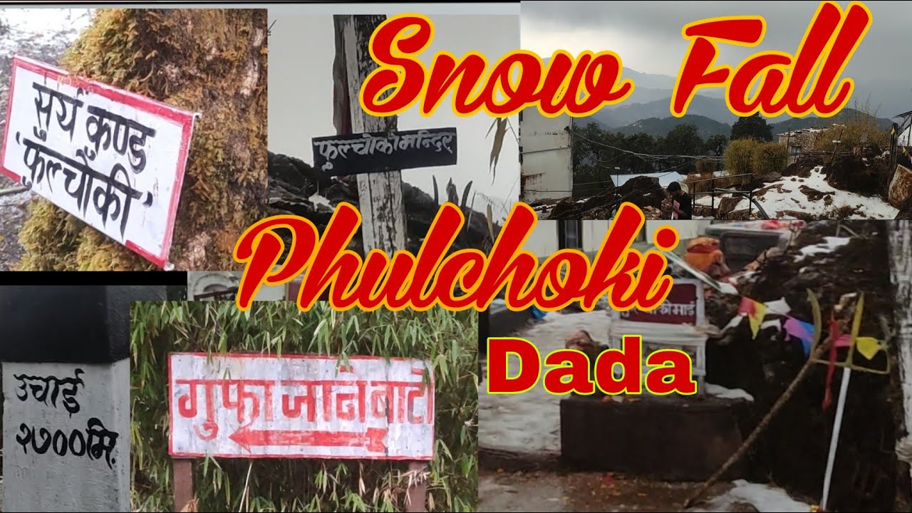 Phulchoki dada | Snow fall Hiking 🥾 Phulchoki with friends in Kathmandu Nepal