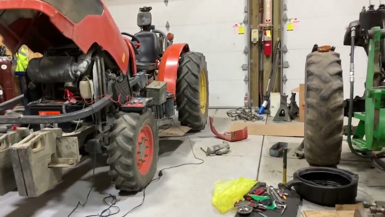 Tractor kubota M8540 por que no prende aquí te digo que era
