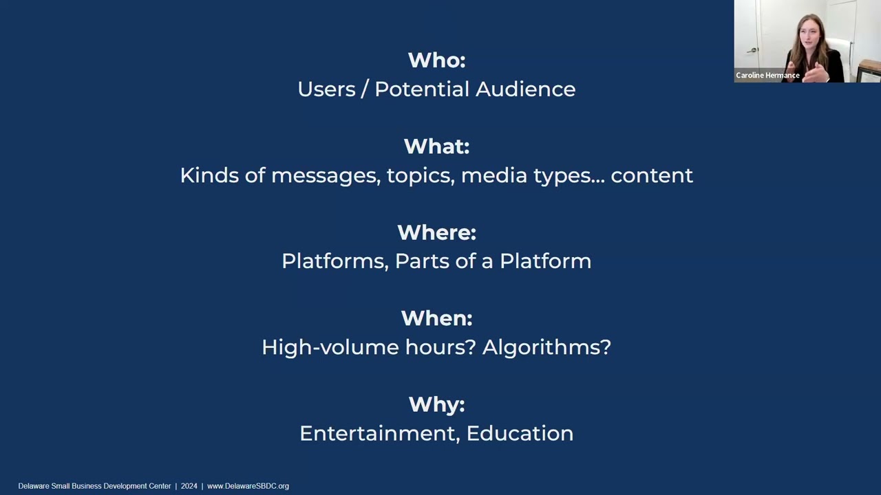 Social Media for Solopreneurs Webinar