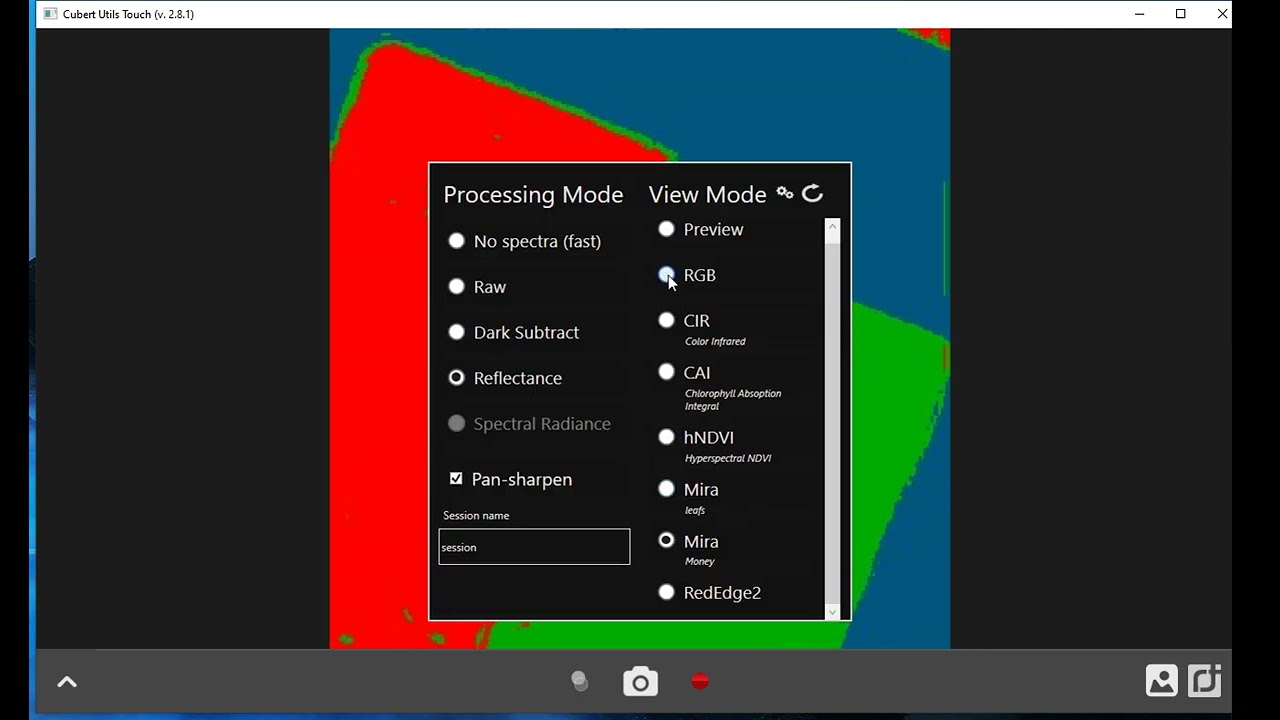 Identification of counterfeit money with Cubert CUVIS Hyperspectral Imaging Software (no audio)