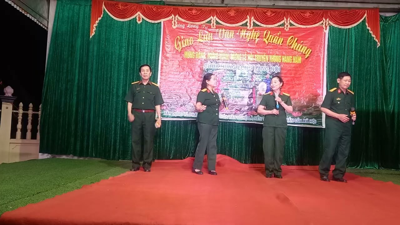  CLB TIẾNG HÁT QUÊ HƯƠNG XÃ HƯƠNG LẠC  GL VN HỘI CHÙA LÀNG NỘI TỐI NGÀY 07/ GIẾNG/24 tháng 2, 2026