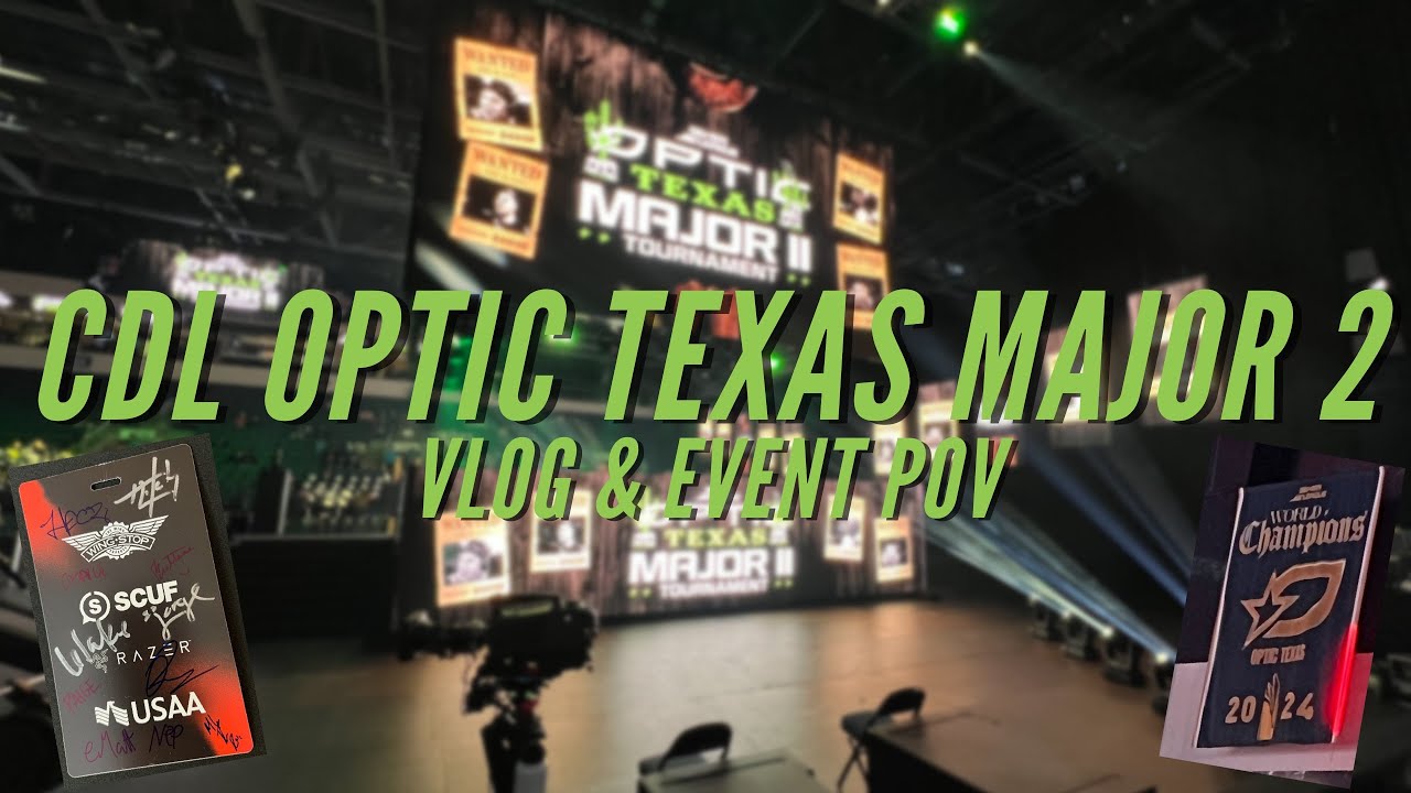 OpTic Texas Major 2 Vlog & Event POV