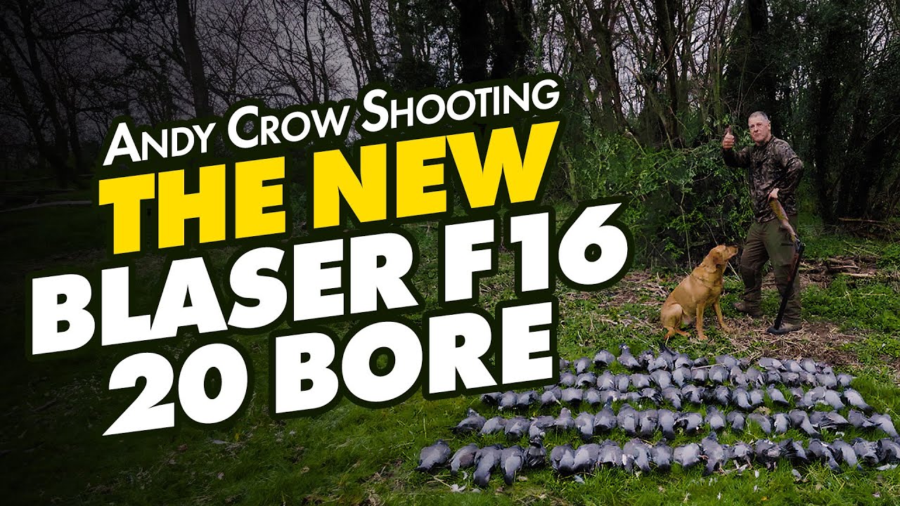 Andy Crow shoots pigeons with the NEW Blaser F16 20 Bore