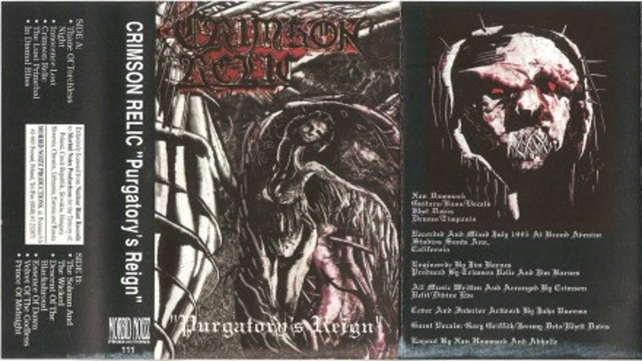 Crimson Relic | US | 1996 | Purgatory's Reign | Full Rare Metal Album | Death Metal Doom Metal