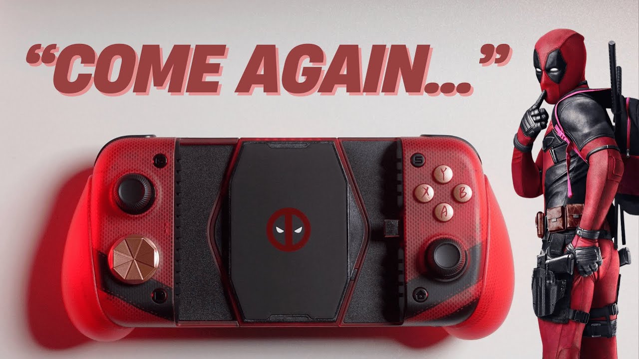 ♪Baby Bye Bye Bye♪  GameSir X3 Pro Deadpool Showcase