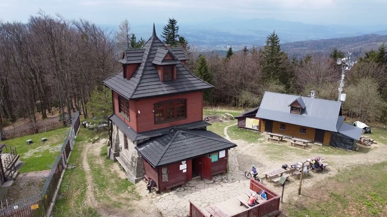 Luboń Wielki 1022 m n.p.m. - wejście na szczyt z miejscowości Rabka Zdrój, Zaryte