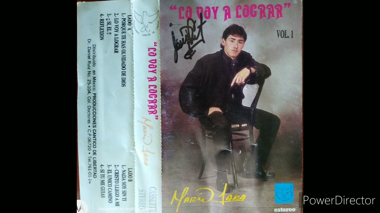 Mario Lara. La Voy a Lograr. V1. L-B
