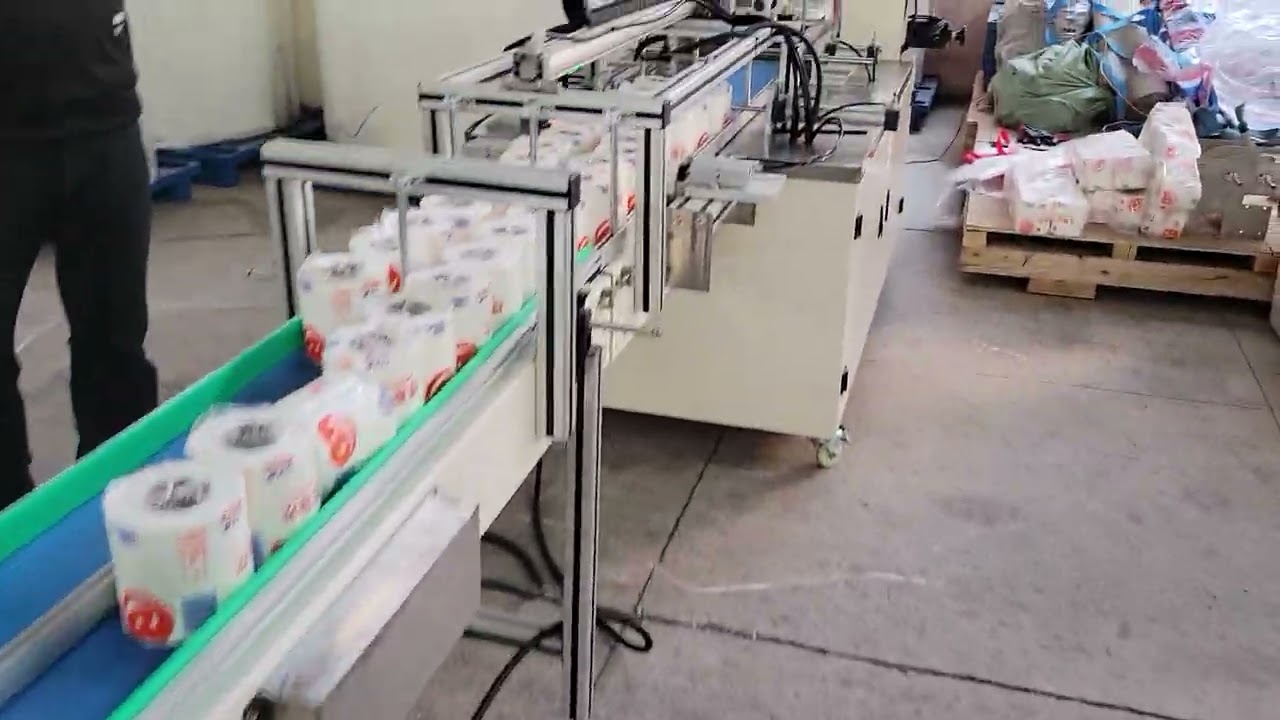 toilet paper production line machine with package