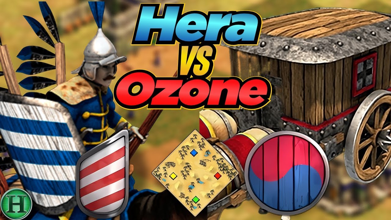 Magyars vs Koreans | 1v1 Arabia | vs Ozone | AoE2