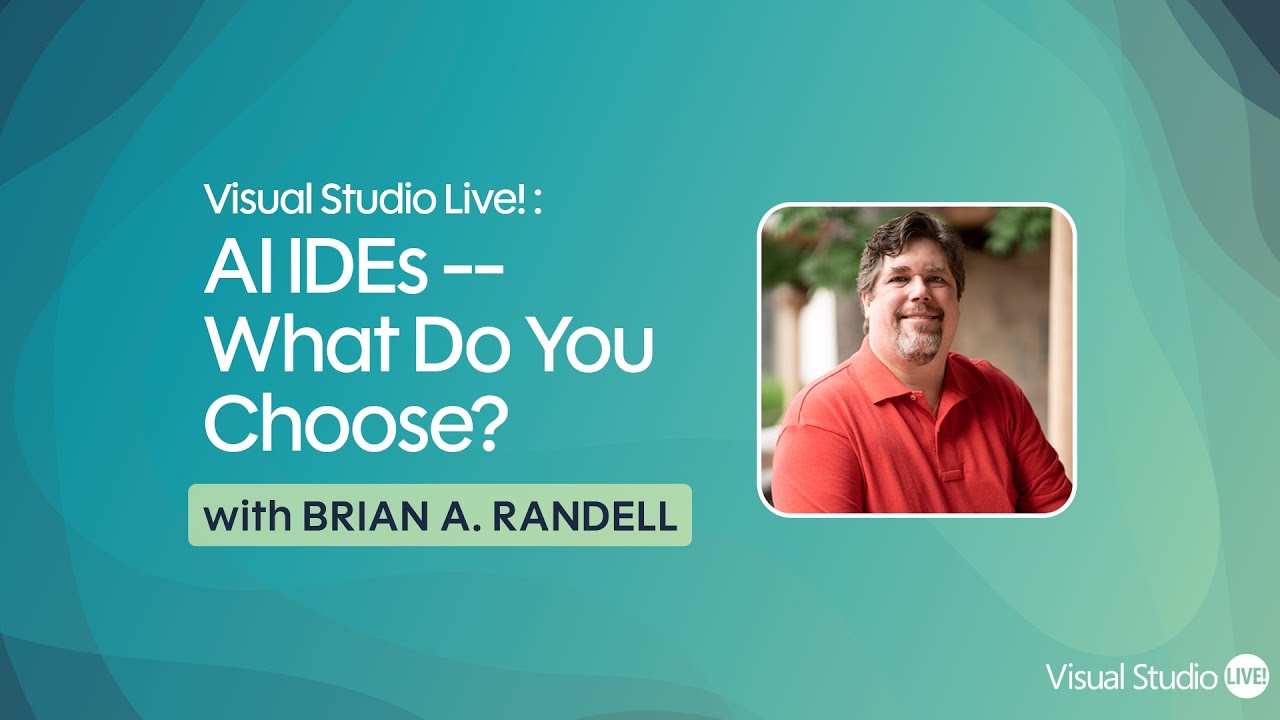 AI IDES -- What Do You Choose with Brian A. Randell
