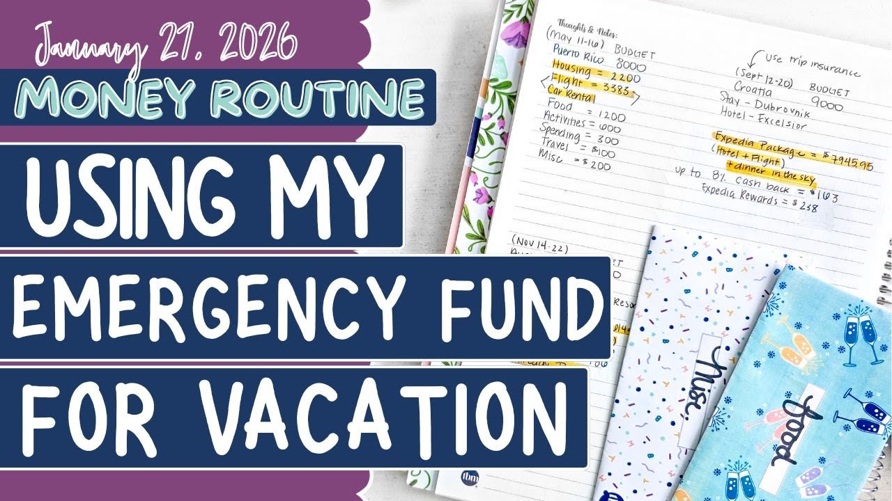 Money Routine | Paying For Vacation