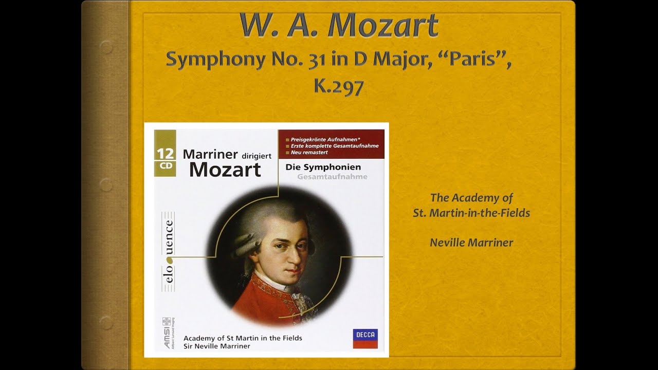 Mozart, Symphony 31, 