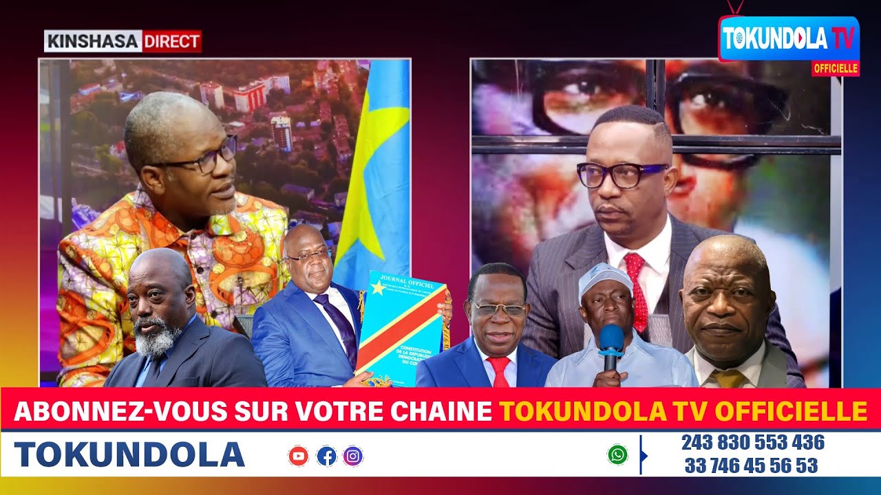 🔴URGENT 🔴CHANGEMENT DE LA CONSTITUTION ALAIN BOLODJWA RECADRE L'UDPS ET L'UNION SACRÉE
