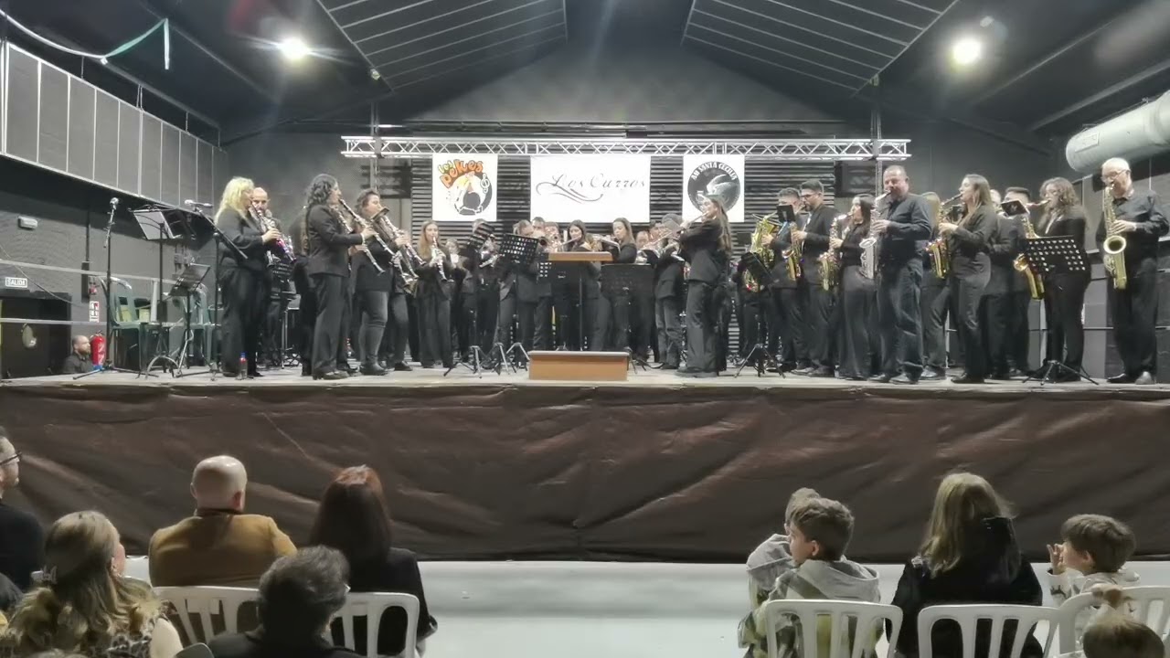 Pasodoble taurino “Amparito Roca” de Jaume Texidor Dalmau  Los Curros  Santa Cecilia 2025