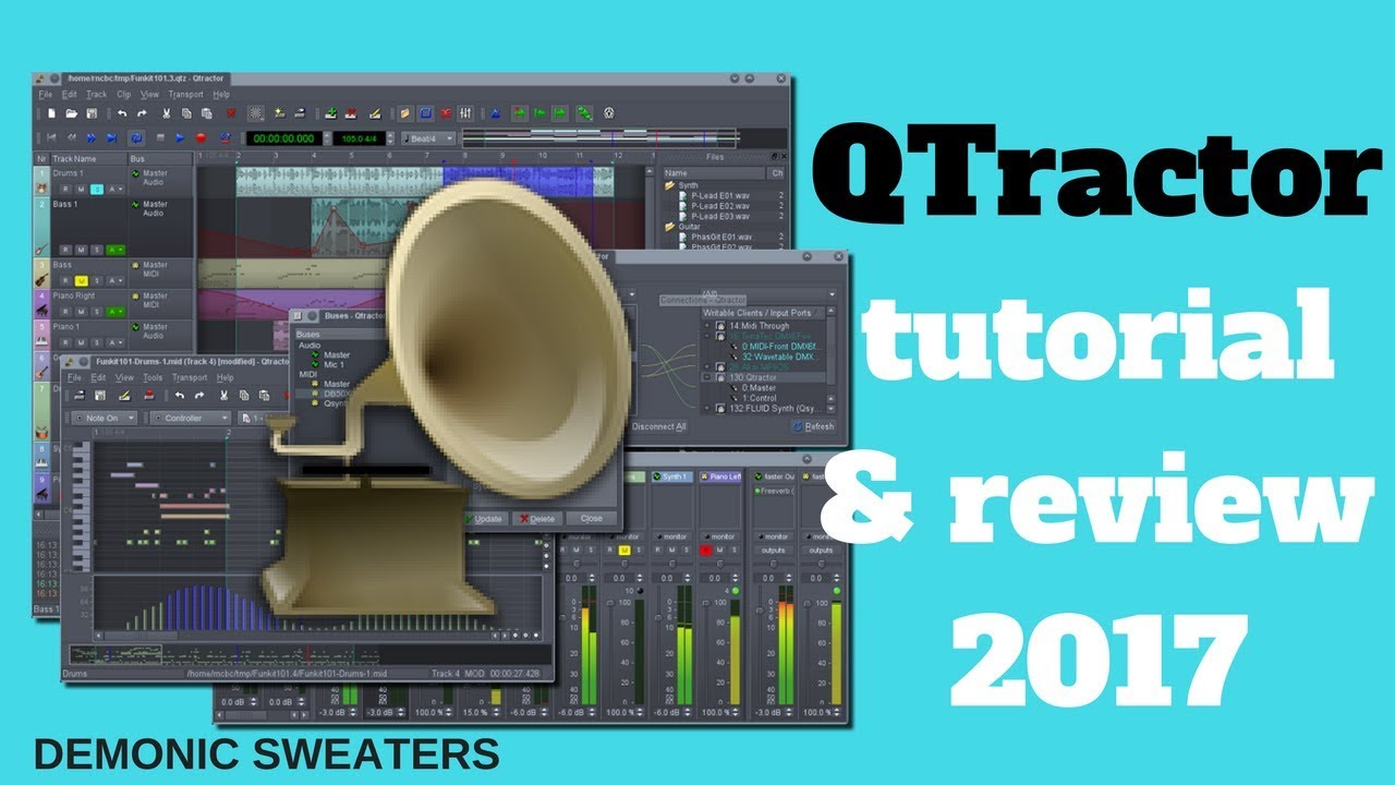 Qtractor Tutorial and Review