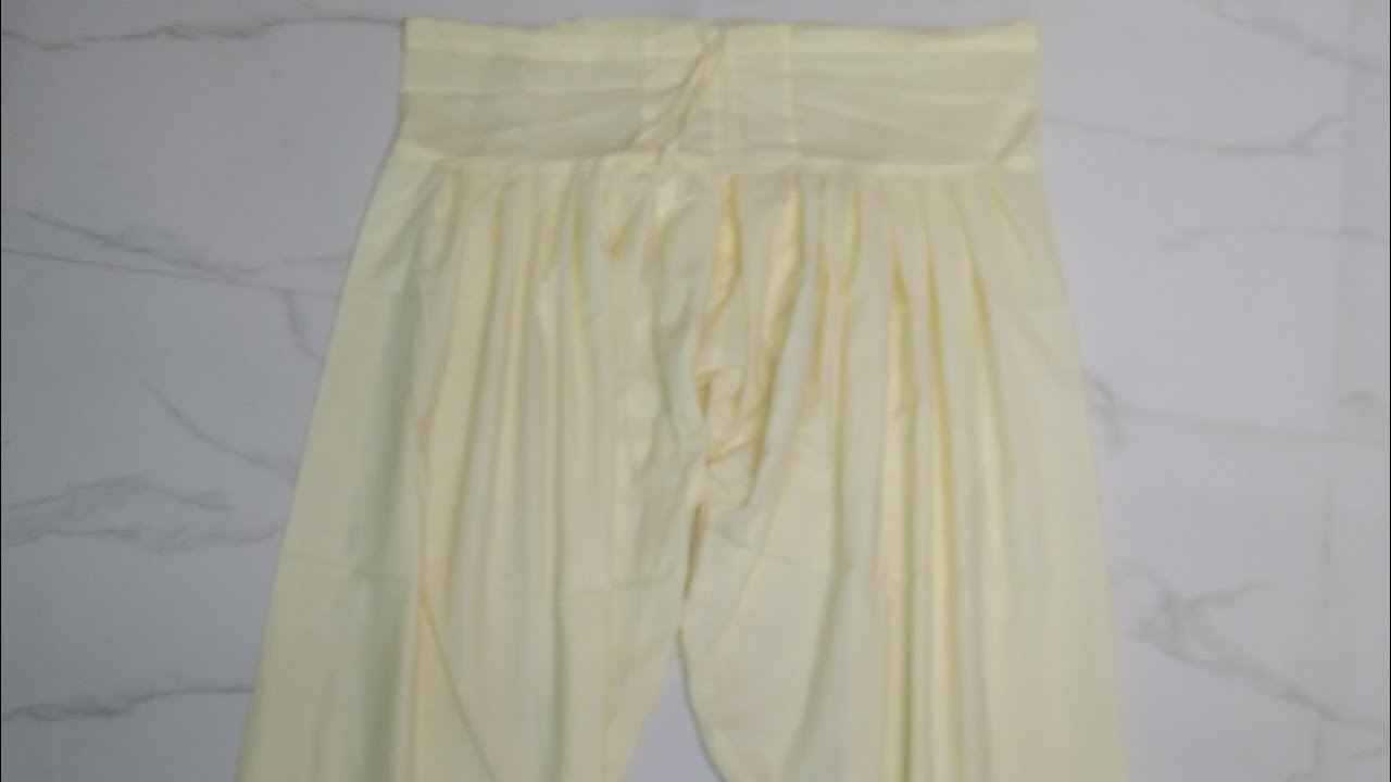 Semi Patiyali Salwar Cutting And Stitching Tutorial।
