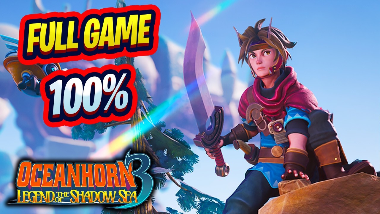 Oceanhorn 3 Legend of the Shadow Sea - Full Game 100% Walkthrough