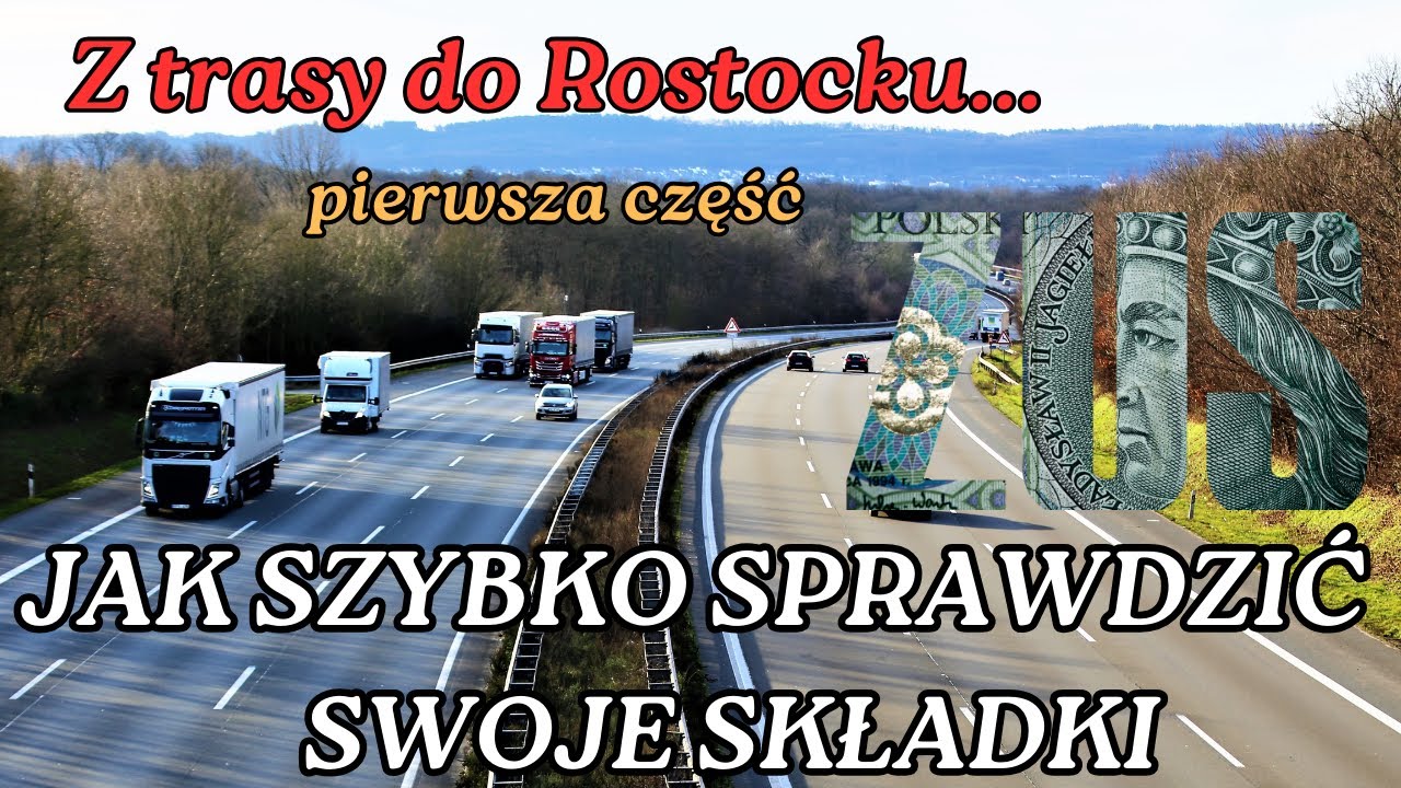 JAK SZYBKO SPRAWDZIĆ SWOJE SKŁADKI ZUS @kierowcazawodowy