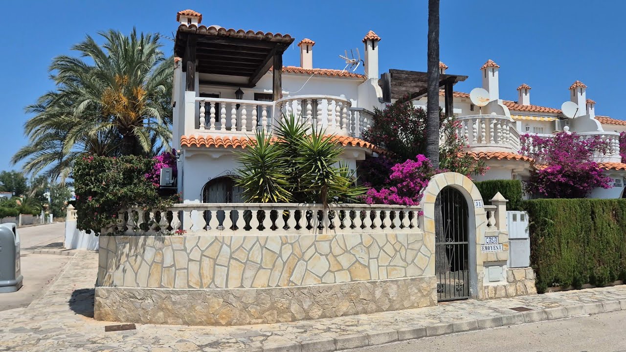 Dénia Alicante un tesoro de la Costa Blanca. Recorro contigo su pueblo y hermosas casas 🏡