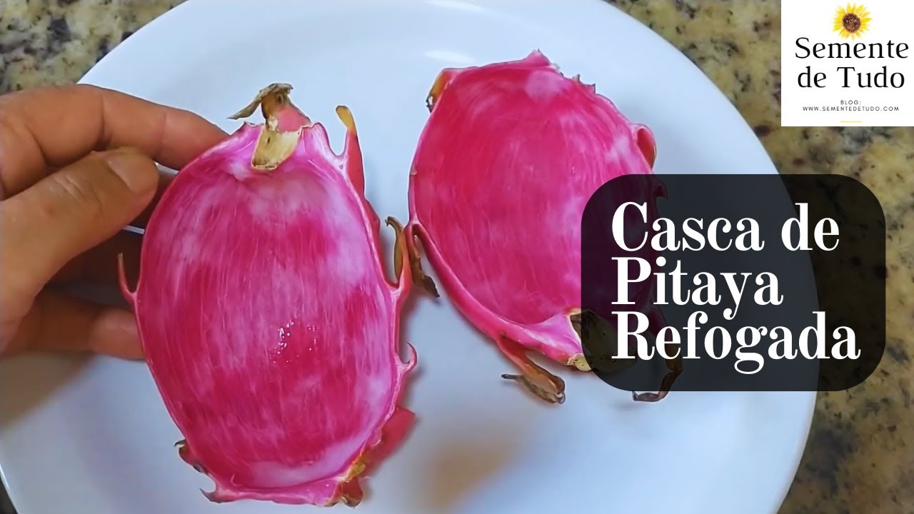 Не выбрасывайте! Жареная кожура питайи – вкусная и питательная – Рецепт от Semente de Tudo