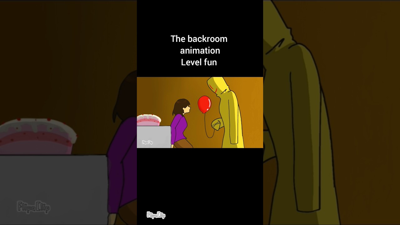 |backrooms animation| level fun partygoers=) (flipaclip)#shorts #flipaclip #backrooms #animation