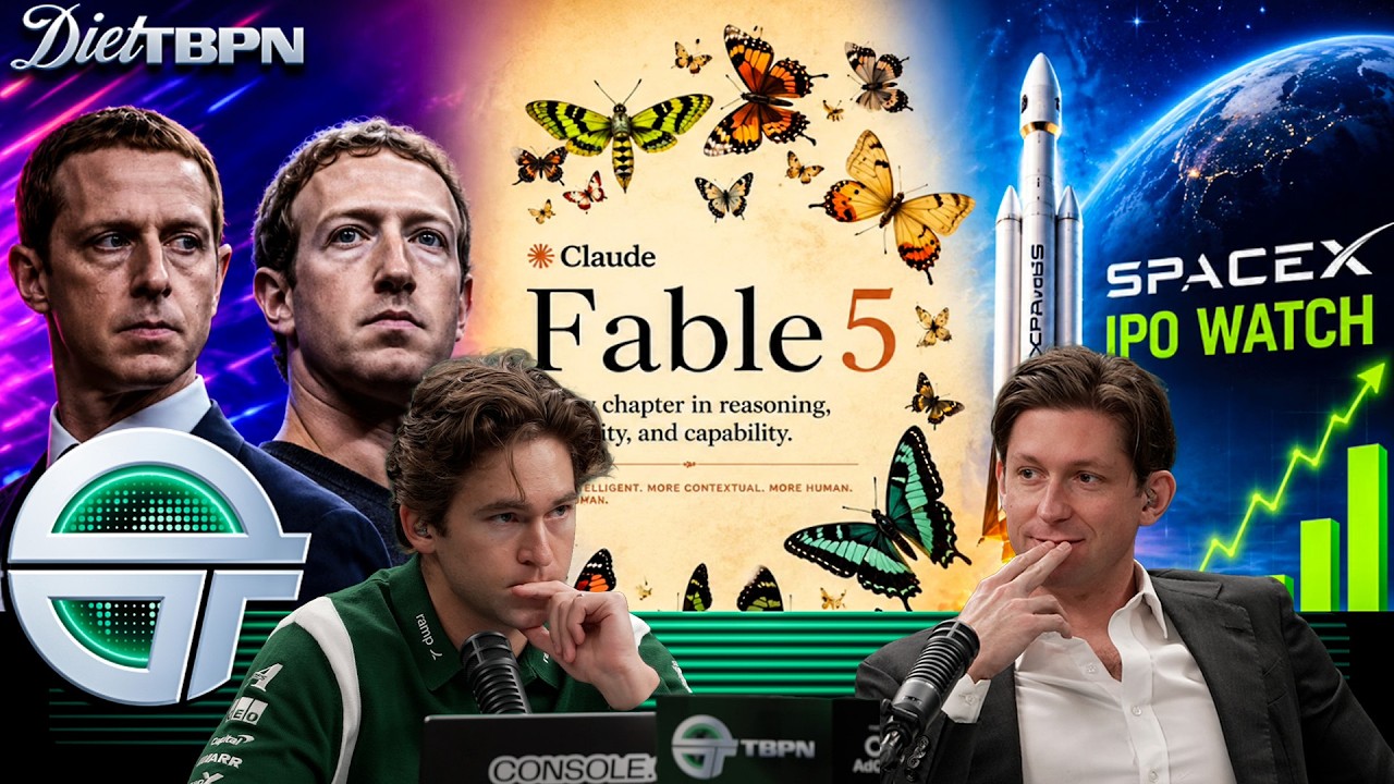 Social Network Sequel Trailer,  Fable 5 Sparks Safety Debate, SpaceX IPO Watch | Diet TBPN