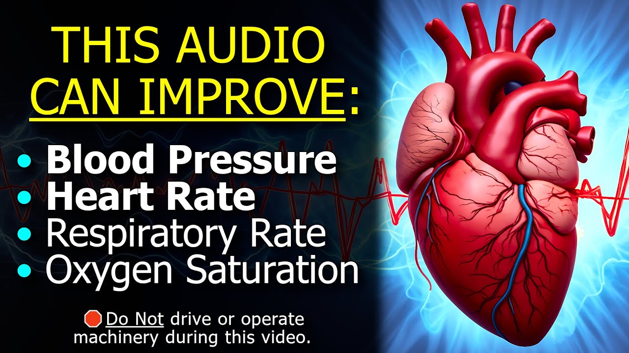 LOWER BLOOD PRESSURE / HEART RATE in 1 Listen (432Hz Bilateral QT4 Binaural EMDR Frequency) 4🅺