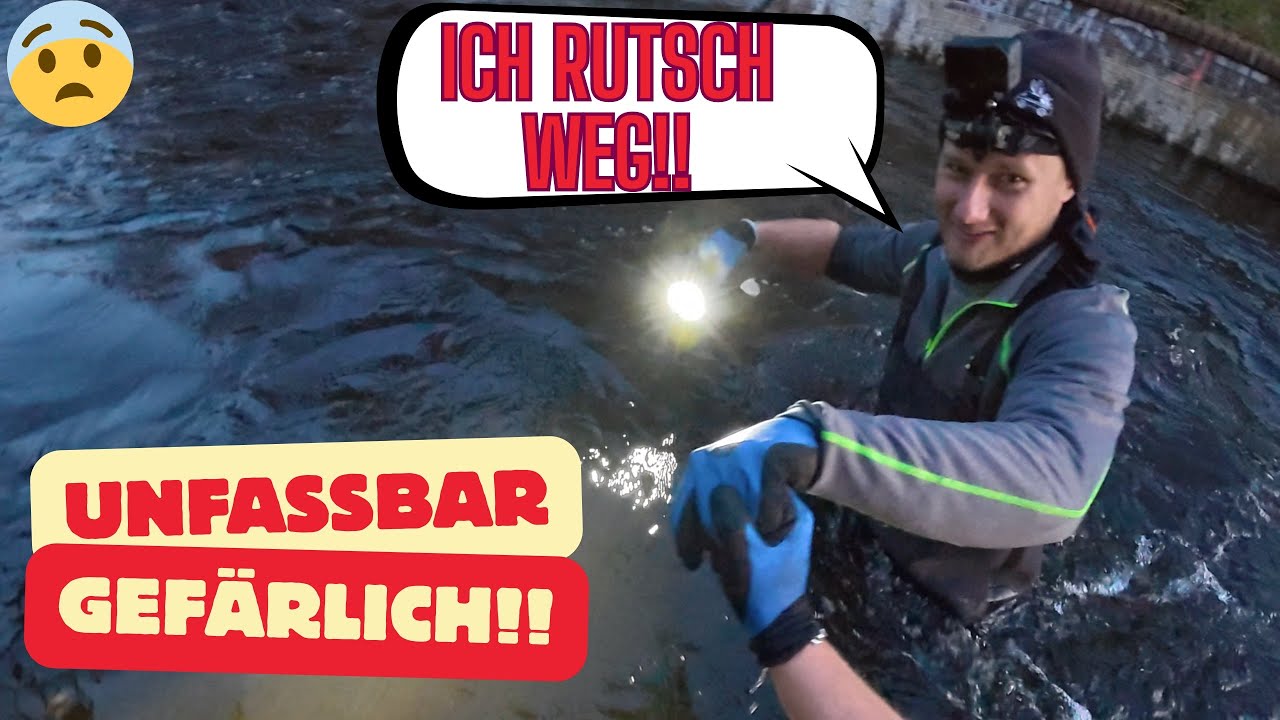 WIR setzten UNS GROßER GEFAHR AUS beim MAGNETFISCHEN!!😨😳 / Mit Gebrüder Lange