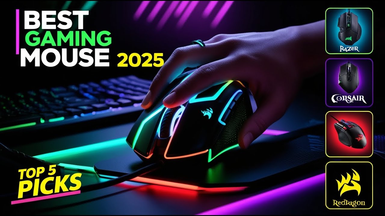 Top 5 Best Gaming Mouse 2025 | Ultimate Buyer&rsquo;s Guide