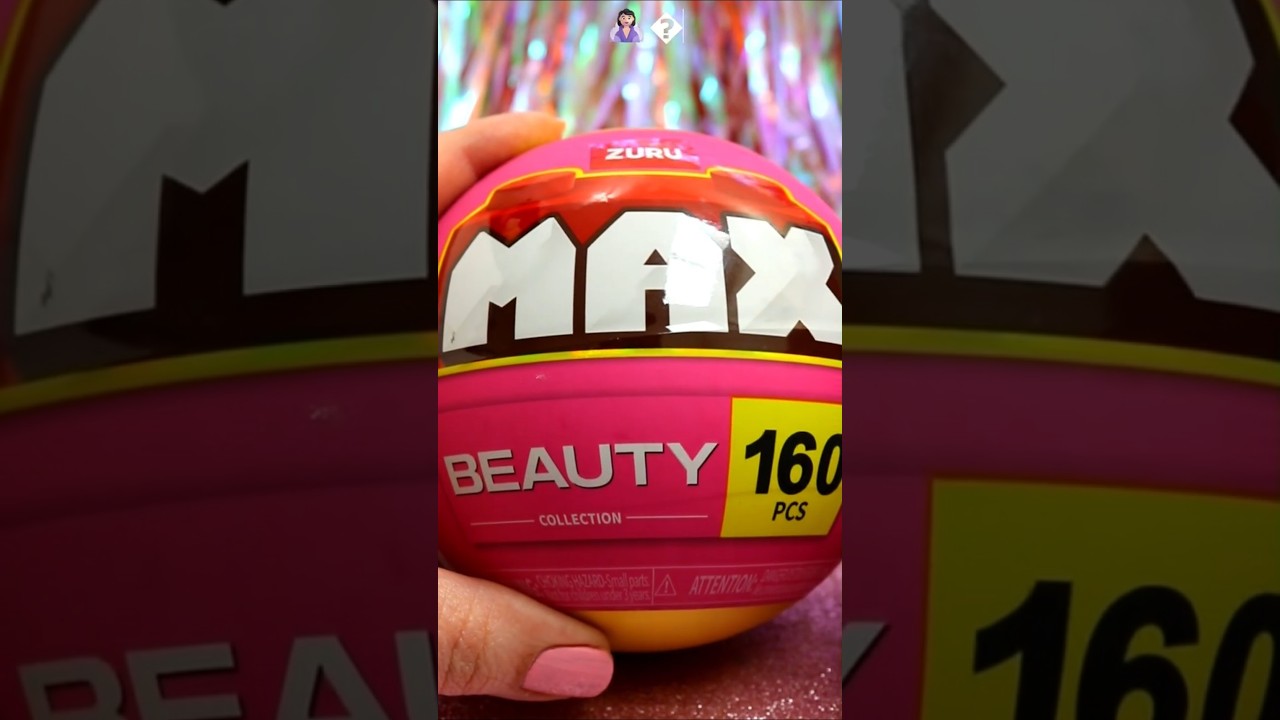 ASMR UNBOXING Max Beauty Capsule Review ❤️#shorts #asmr  #max  #beauty #trending #viral #fyp