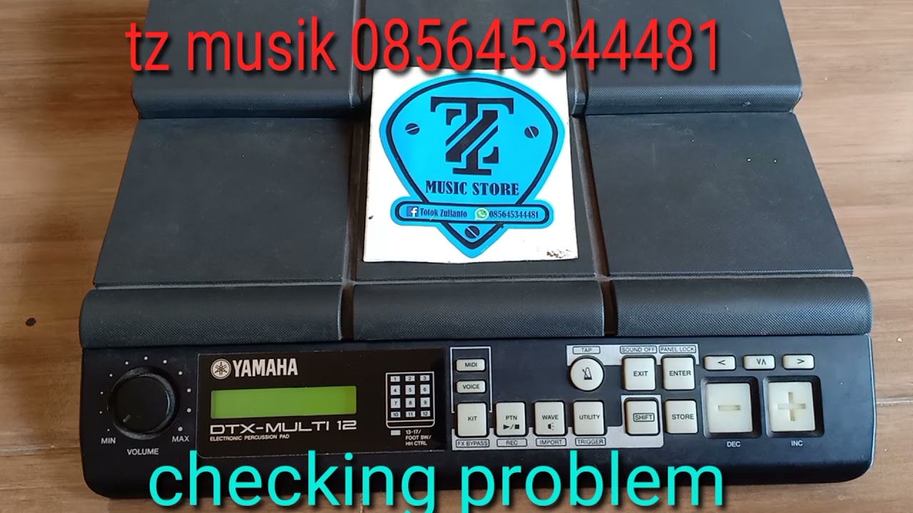 service yamaha dtx multi 12 blank/mentok logo