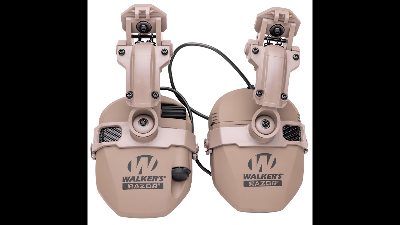 TIgrett Outdoors Amp Style Walker's Razor Thin Helmet Mounts