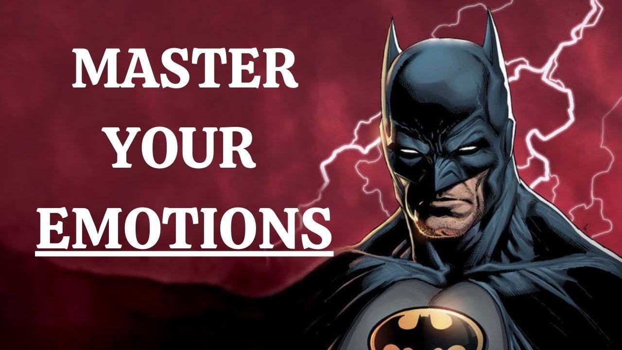 Batman Teaches You How to Control Your Emotions (AI Voice)