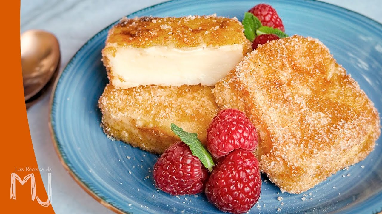 Leche frita en robot y Thermomix