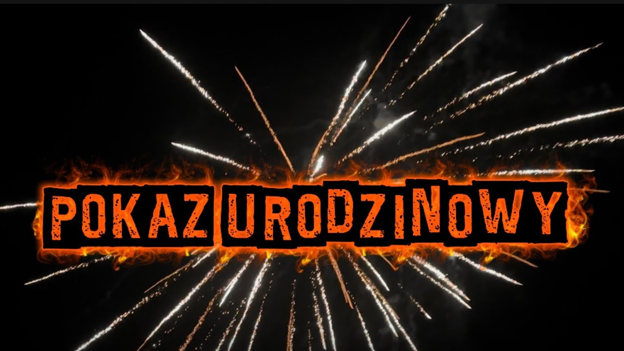 🎇Pokaz urodzinowy z efektami premium 🎆🥳