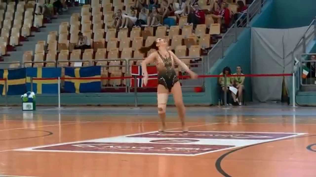 EuroTwirl 2015 - Demi-Finale Senior - Laurie MENVIELLE