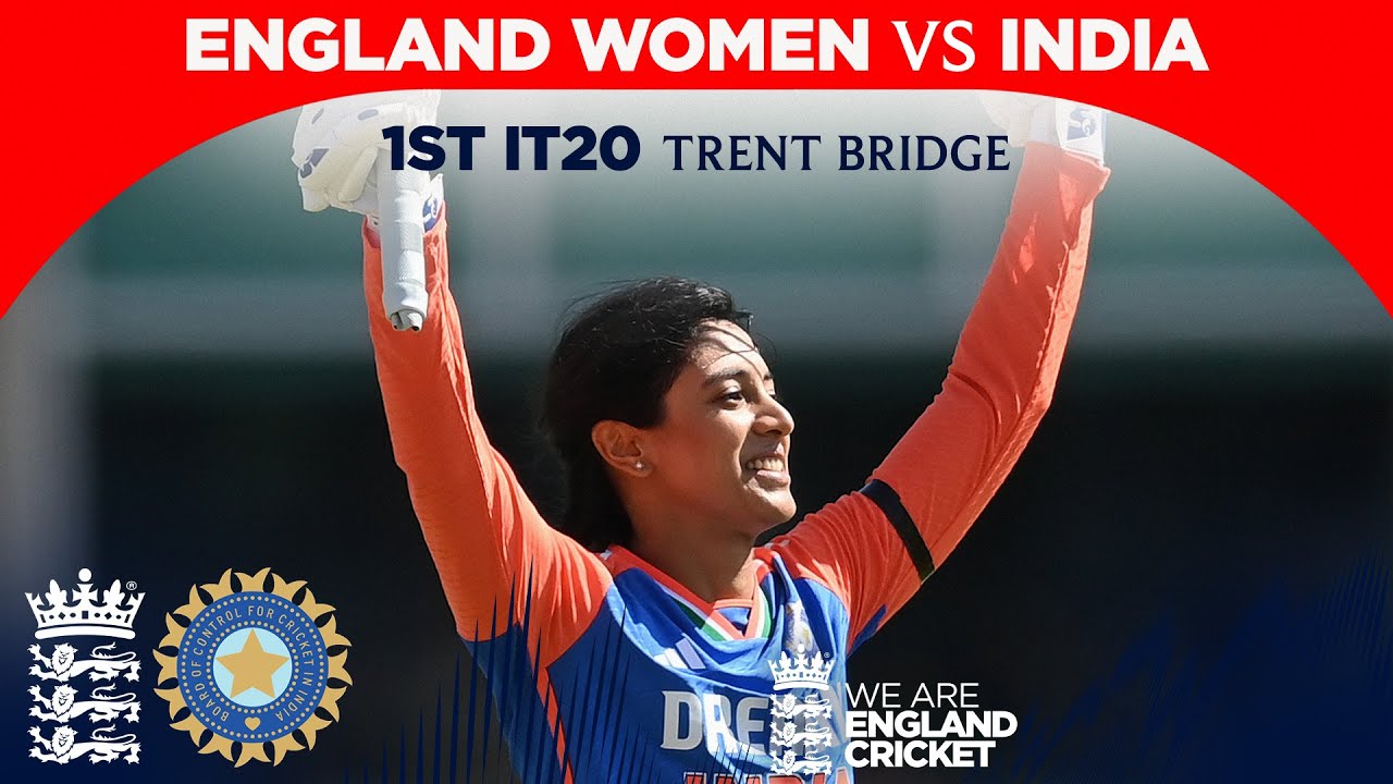 Smriti Mandhana Century! | Highlights - England v India | 1st Women’s Vitality IT20 2025