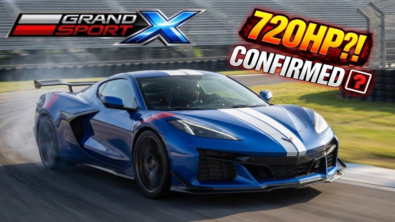 Подтверждено, что мощность C8 Grand Sport X составляет 720 л.с.?!