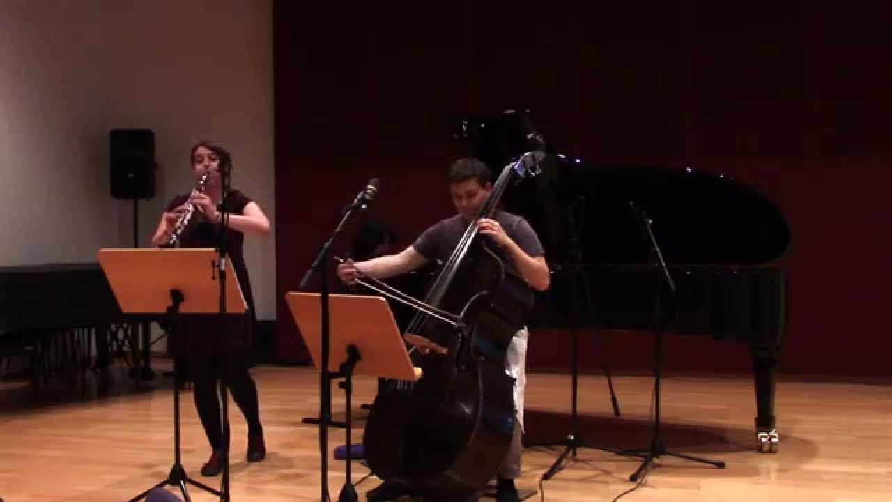 G  Bottesini: Duo for Clarinet (Vera Karner) and double bass (Dominik Wagner)