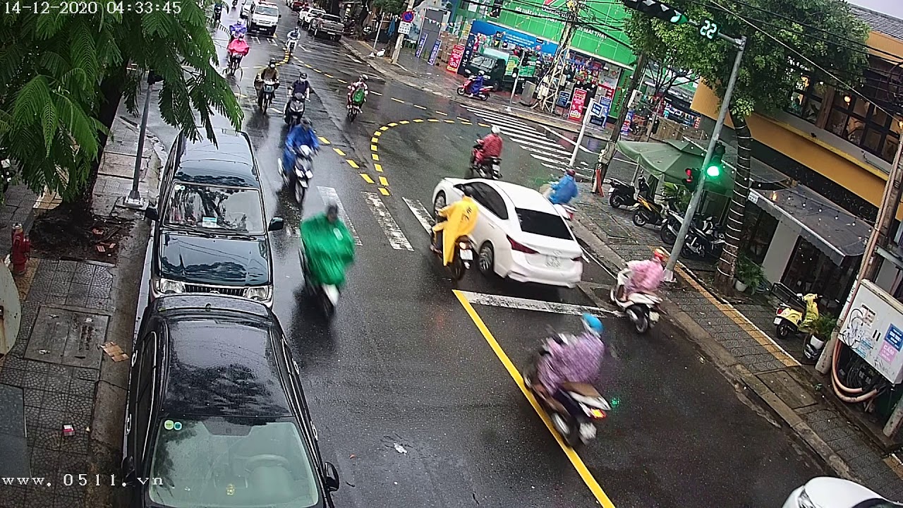 Camera Ng&atilde; Tư Quang Trung - Nguyễn Thị Minh Khai Đ&agrave; Nẵng chiều 14/12/2020 15h52-17h52
