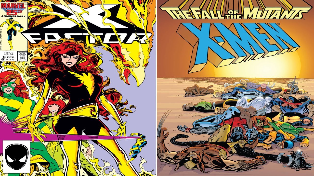 Mutant Massacre/Fall of the Mutants - Scott, Jean, Maddie